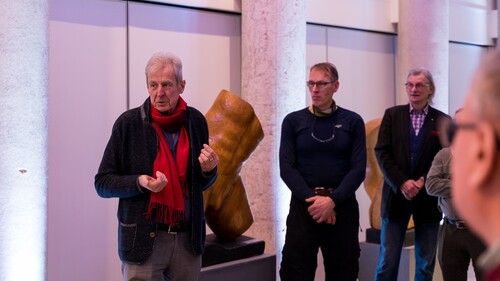 Śladami Don Kichota, Ikara, tancerki z Moulin Rouge, a nawet Olgi Tokarczuk. Otwarcie wystawy "body-anatomia słowa"